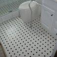 ADA Compliant Toilet with Custom Marble Tile Floor