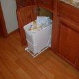 Trash Can Cabinet with Pull Out