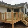 17' x 12' Treated Cedar Deck Build